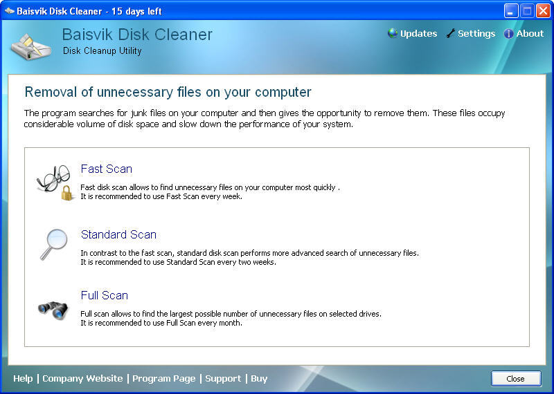 Baisvik Disk Cleaner - Screenshot #8