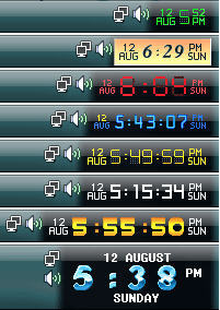 Free Desktop Clock - Screenshot #7