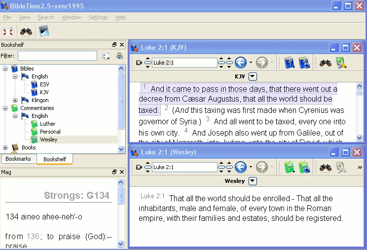 BibleTime - Screenshot #3
