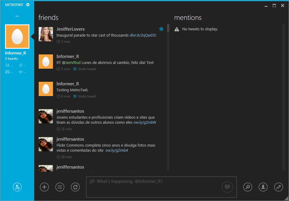 MetroTwit - Screenshot #9