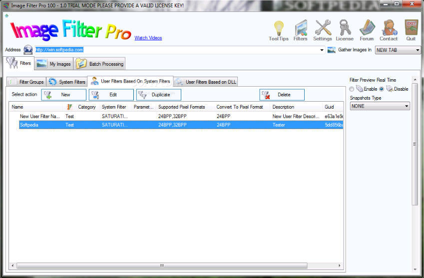 Image Filter Pro latest version Get best Windows software