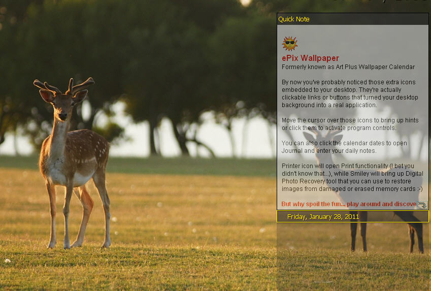 ArtPlus ePix - Wallpaper Calendar - Screenshot #5