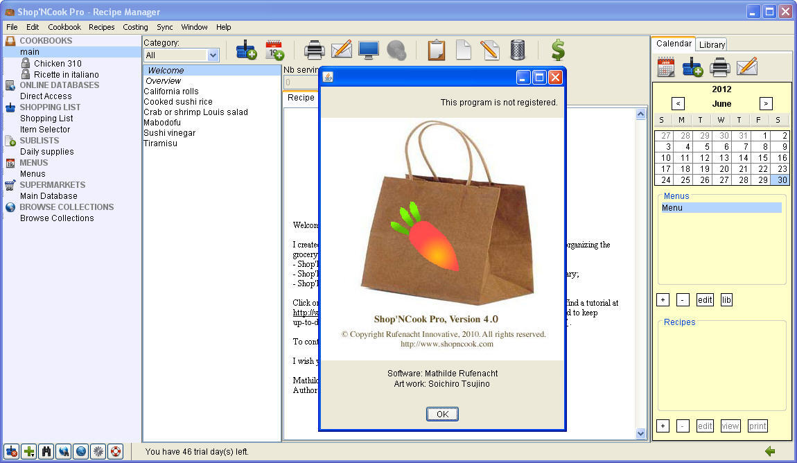 Shop'NCook Pro - Screenshot #1