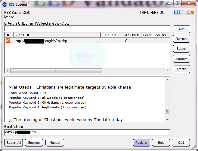 RSS Submit - Screenshot #8