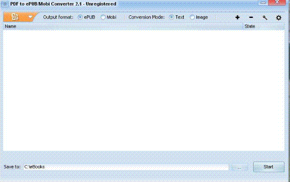 PDF to ePUB/Mobi Converter - Screenshot #8