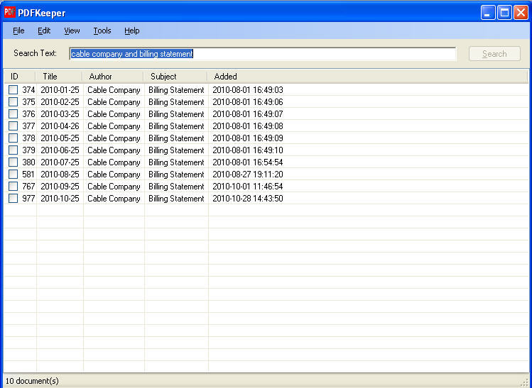 PDFKeeper - Screenshot #4