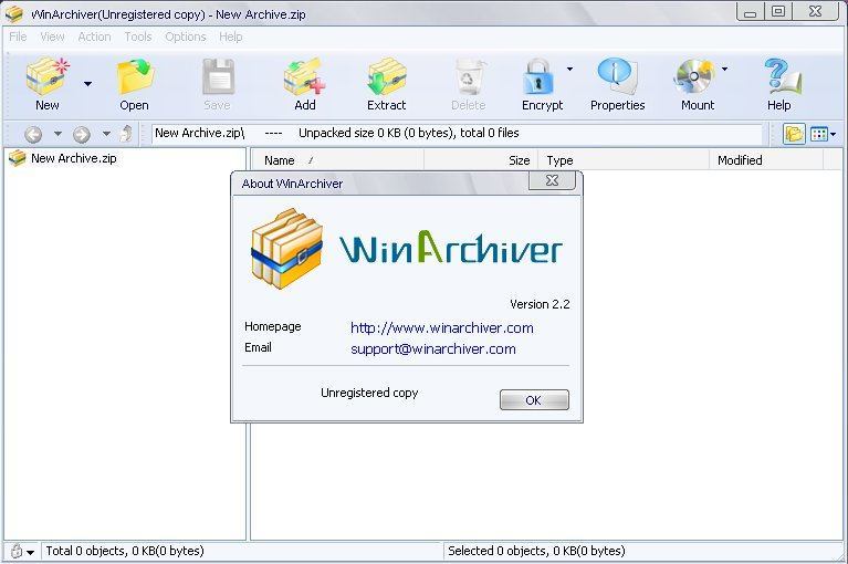 instal WinArchiver Virtual Drive 5.5