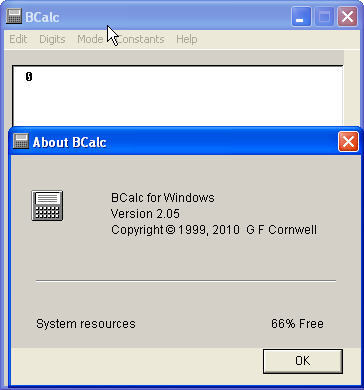 BCalc - Screenshot #1