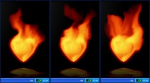 Fire Heart Desktop Gadget - Screenshot #9