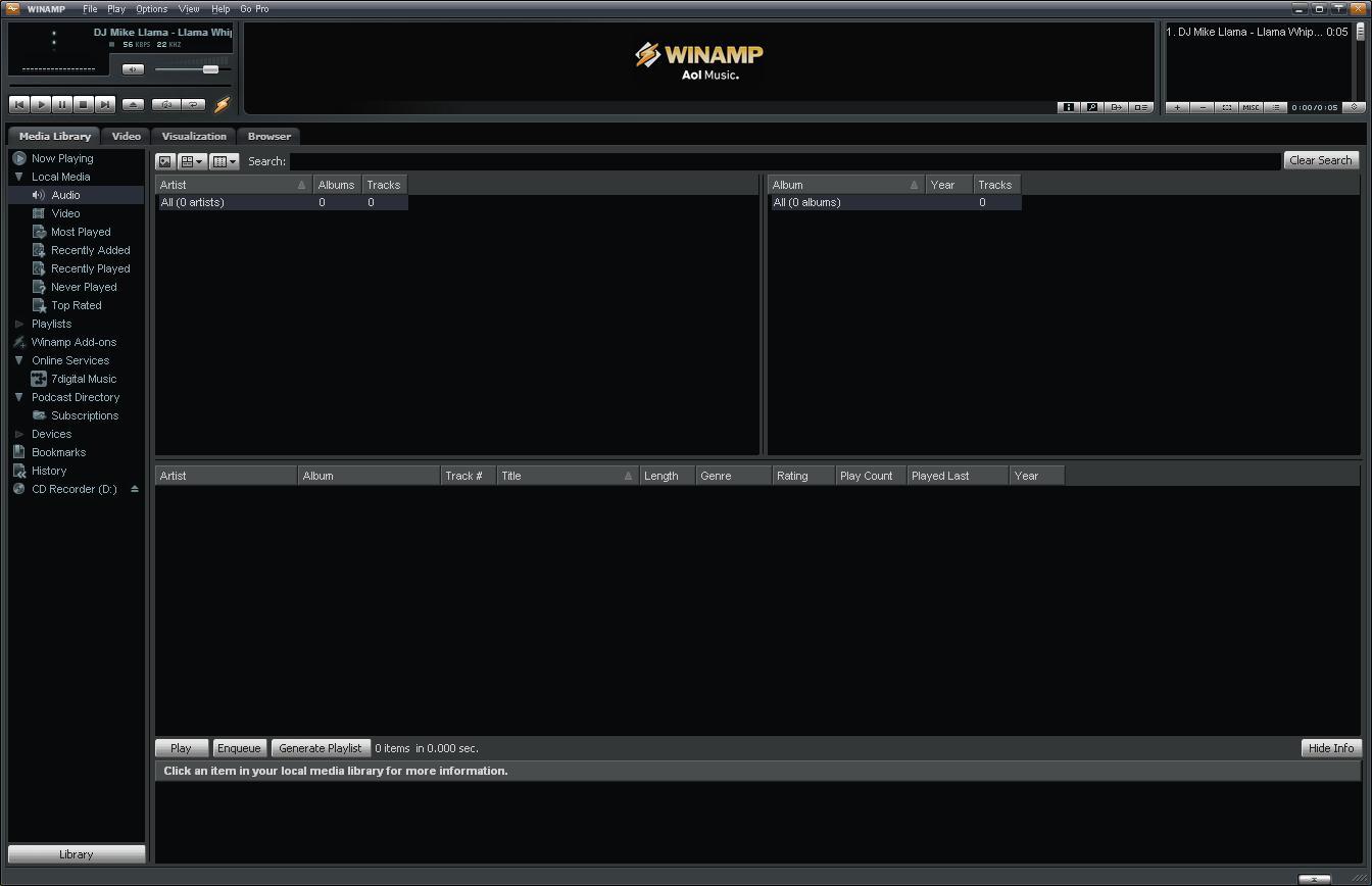 Winamp - Screenshot #2
