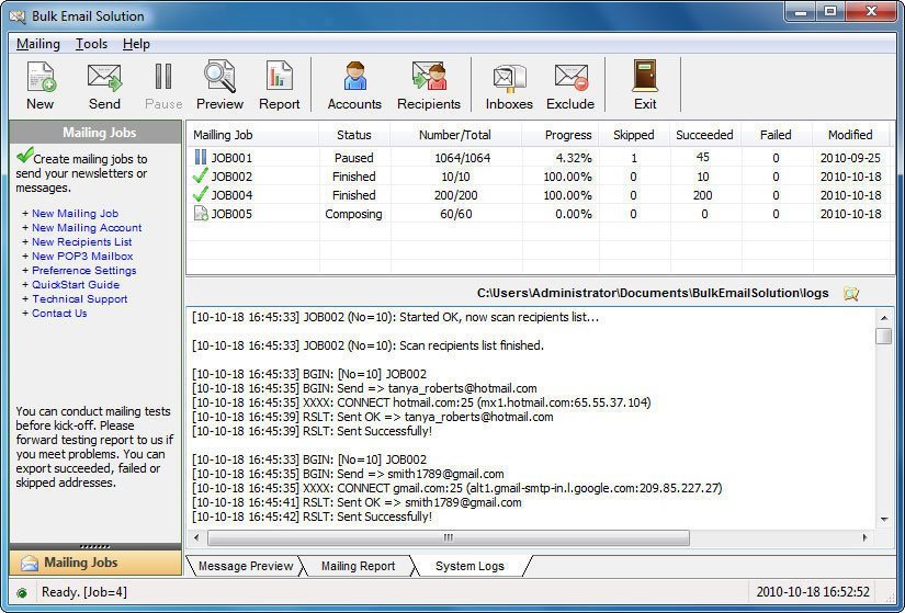 Bulk Email Solution download for free SoftDeluxe
