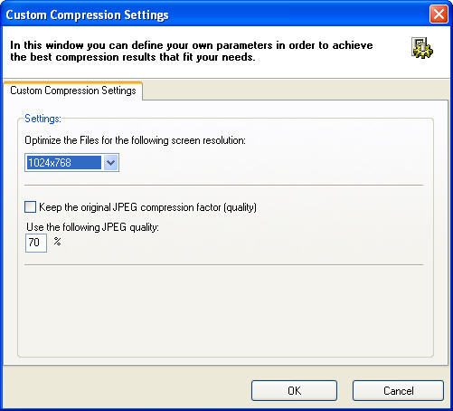 FILEminimizer Pictures - Screenshot #4