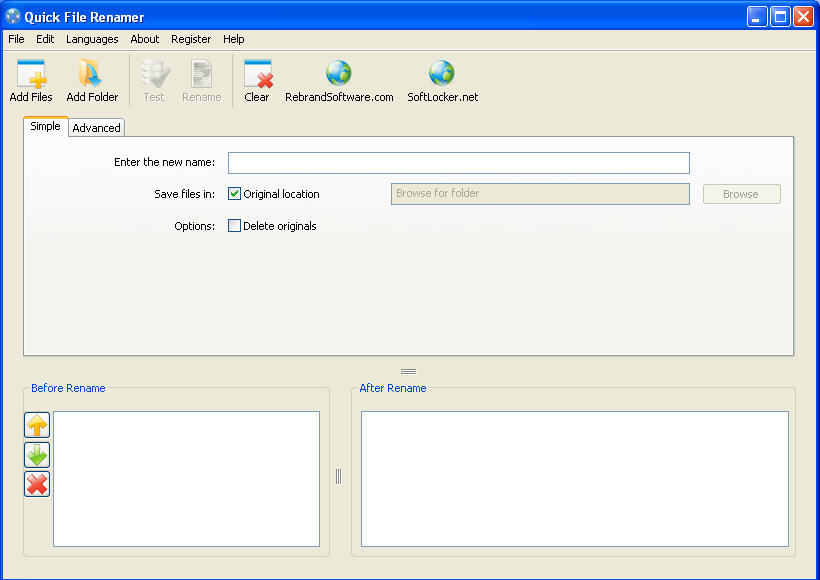 Quick File Renamer - Screenshot #2