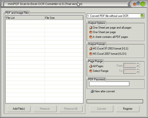 Mini Scan To Excel Ocr Converter Download For Free Softdeluxe