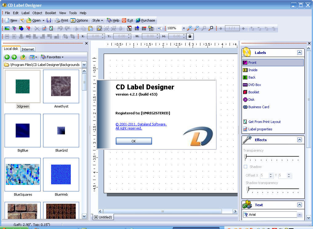 CD Label Designer download for free SoftDeluxe