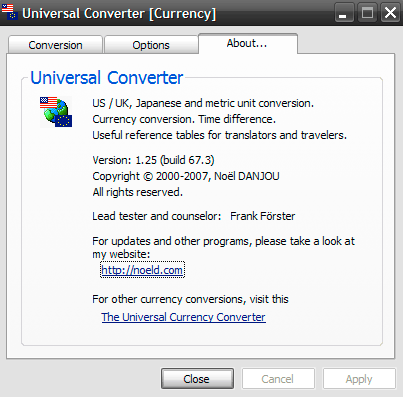 Universal Converter - Screenshot #2