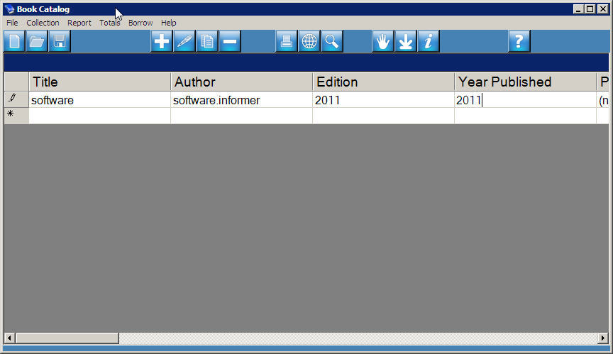 Book Catalog - Screenshot #1