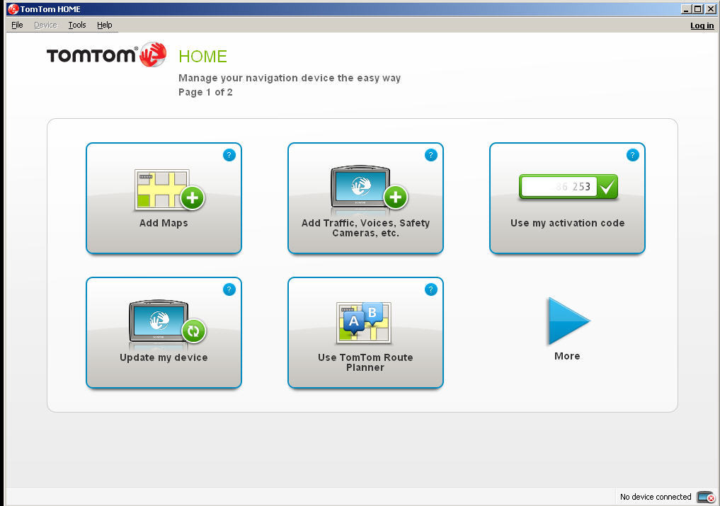 TomTom HOME - Screenshot #5