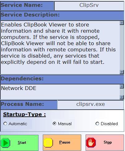 Service Controller XP download for free - SoftDeluxe