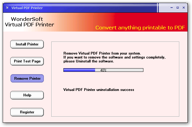 Virtual PDF Printer - Screenshot #7