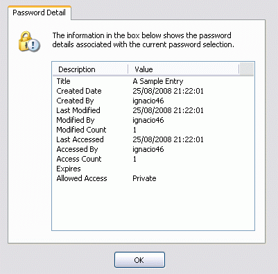 Password Safe - Screenshot #10