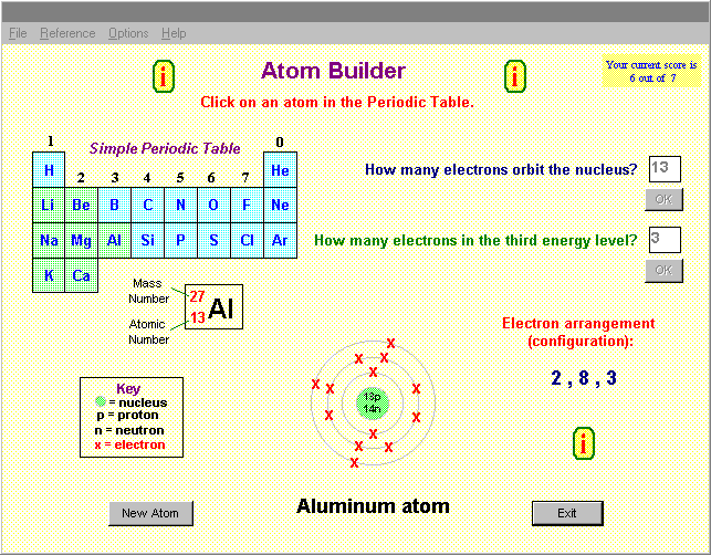 The Atom Builder - Screenshot #1
