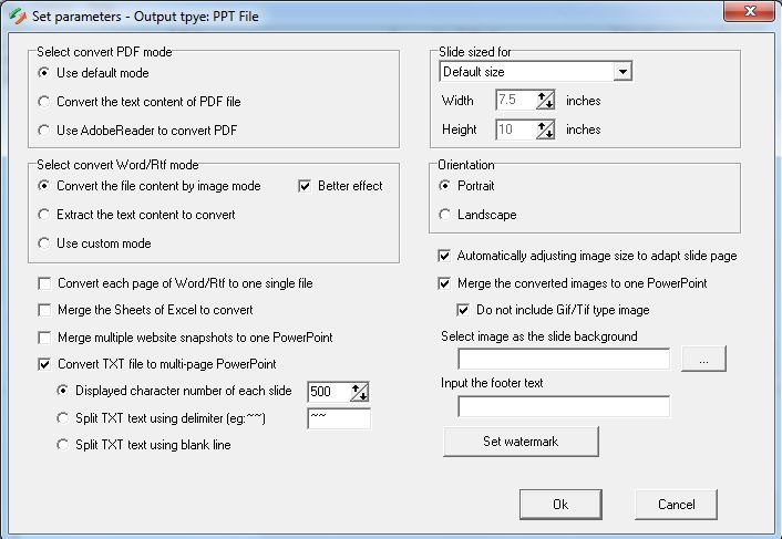 Okdo All to PowerPoint Converter Professional - Screenshot #13