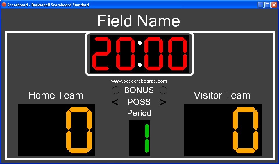 Basketball Scoreboard Standard Latest Version Get Best Windows Software