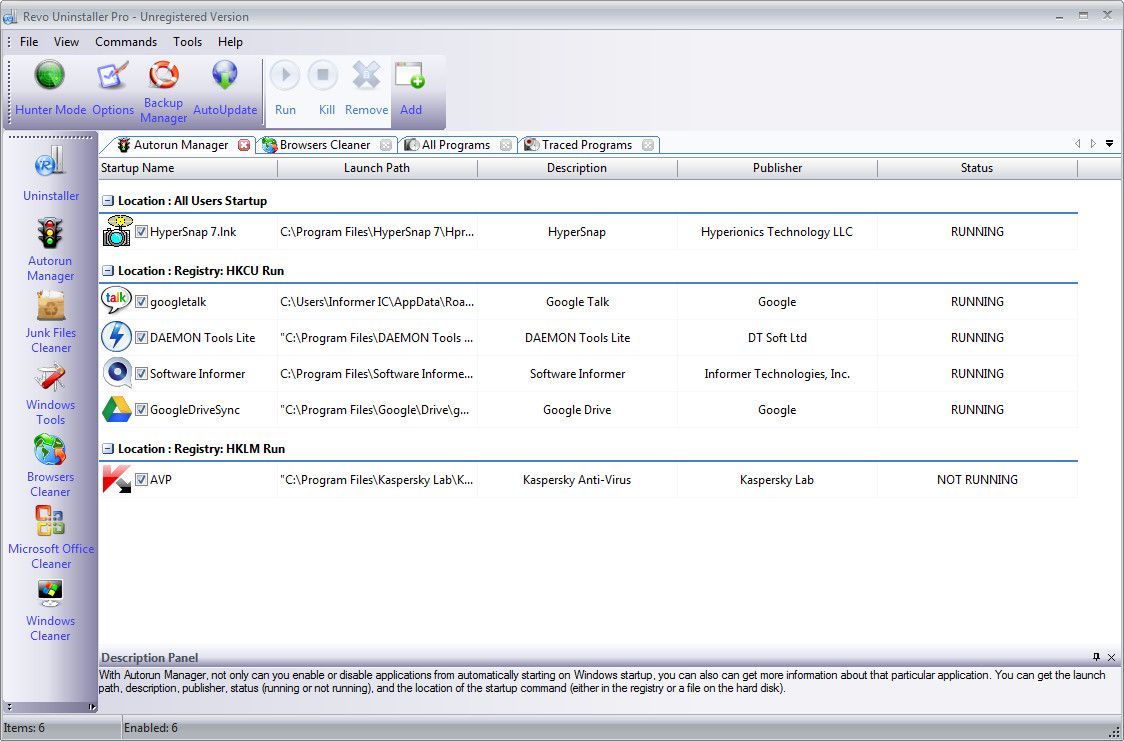Revo Uninstaller Pro - Screenshot #25
