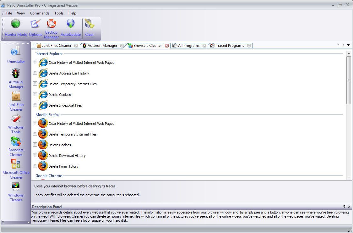 Revo Uninstaller Pro - Screenshot #23