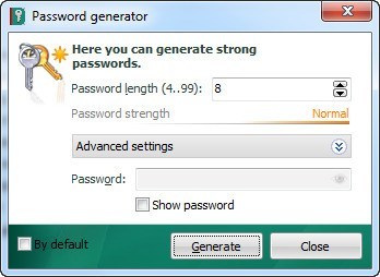 kaspersky password manager chrome extension
