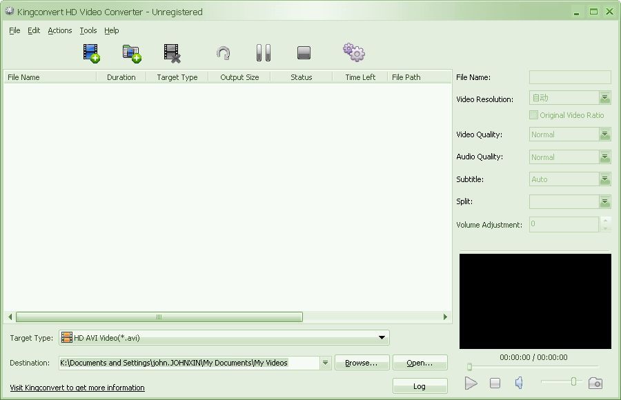 Kingconvert HD Video Converter download for free - SoftDeluxe