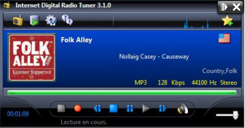 Internet Digital Radio Tuner - Screenshot #1