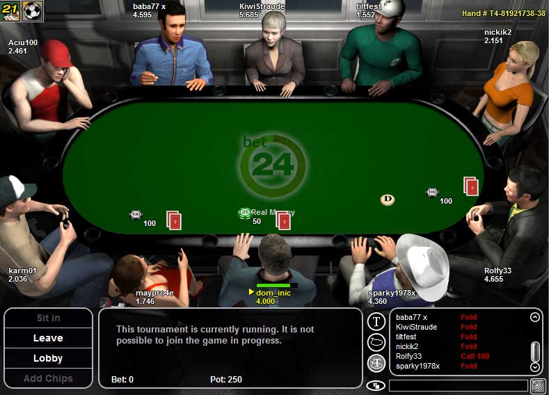 Schermata dell'app Topbet24 casino che mostra l'interfaccia di gioco