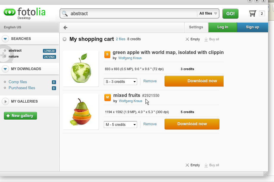 Fotolia Desktop latest version - Get best Windows software