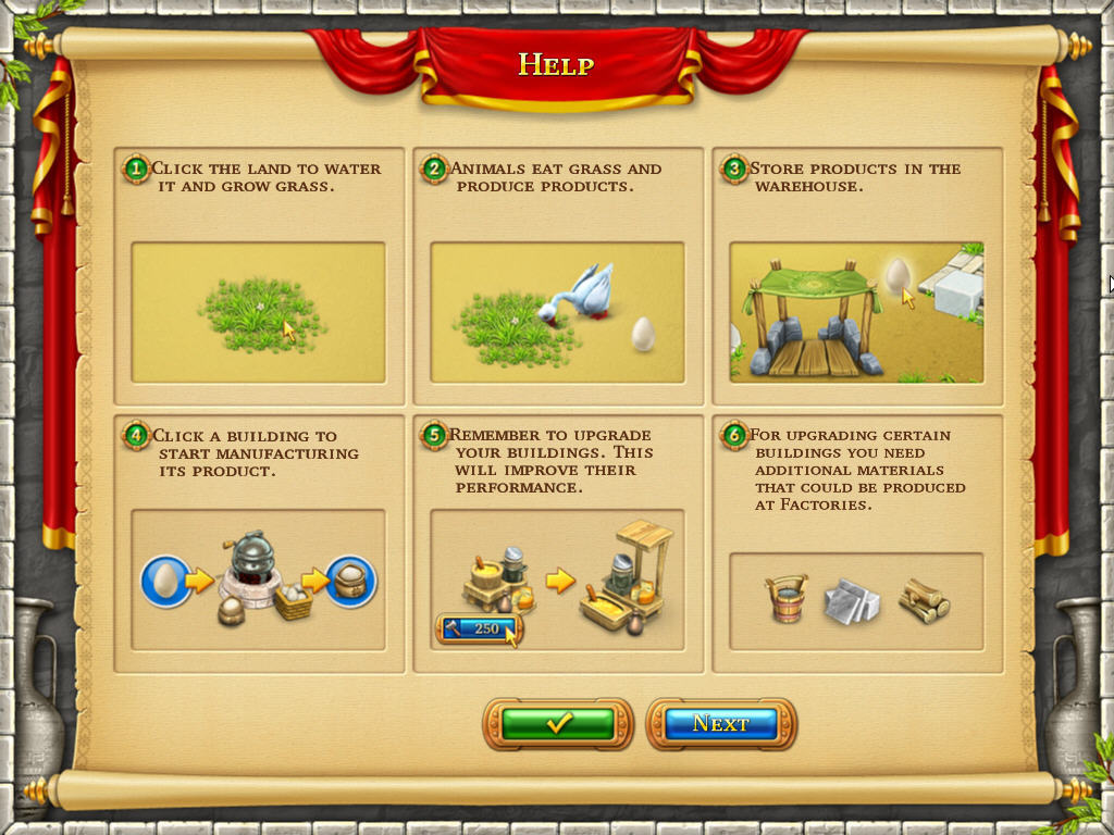 Farm Frenzy Ancient Rome - Screenshot #1