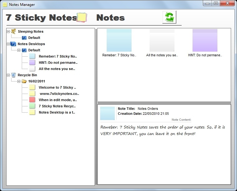 Simple Sticky Notes 6.1 download the new version for windows