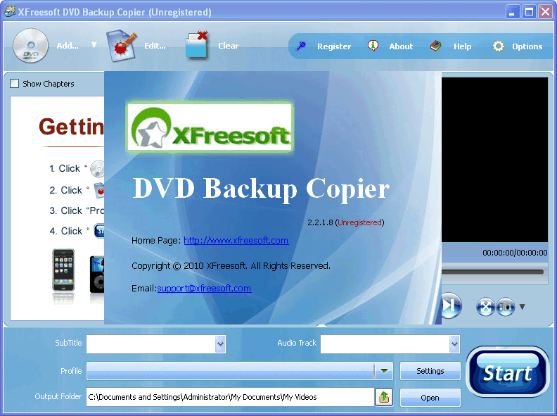 XFreesoft DVD Backup Copier latest version Get best Windows software