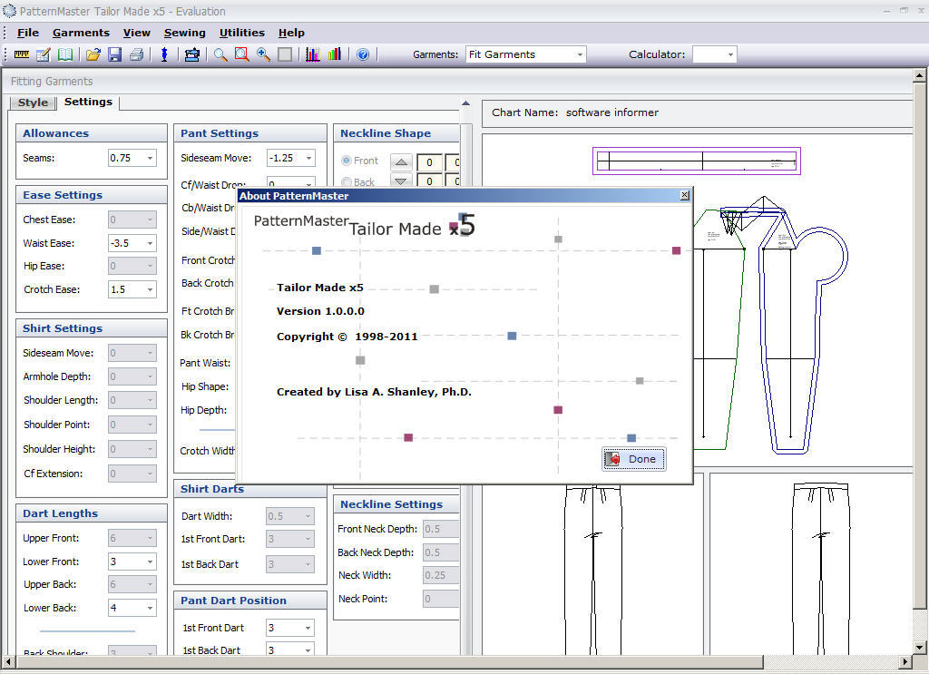 PatternMaster Tailor Made 4 latest version - Get best Windows software