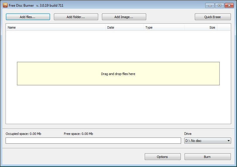 Free Disc Burner latest version Get best Windows software
