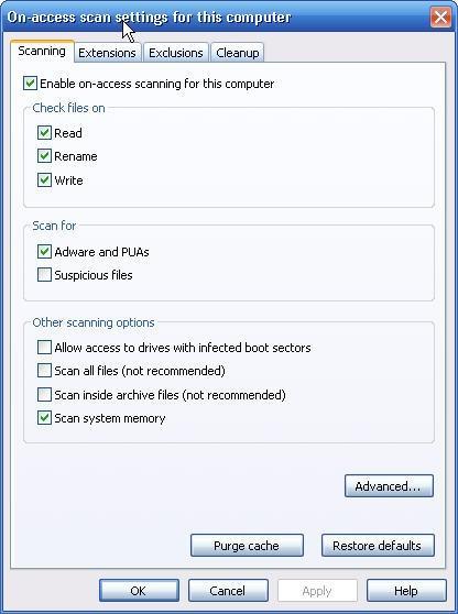 Sophos Anti-Virus - Screenshot #4