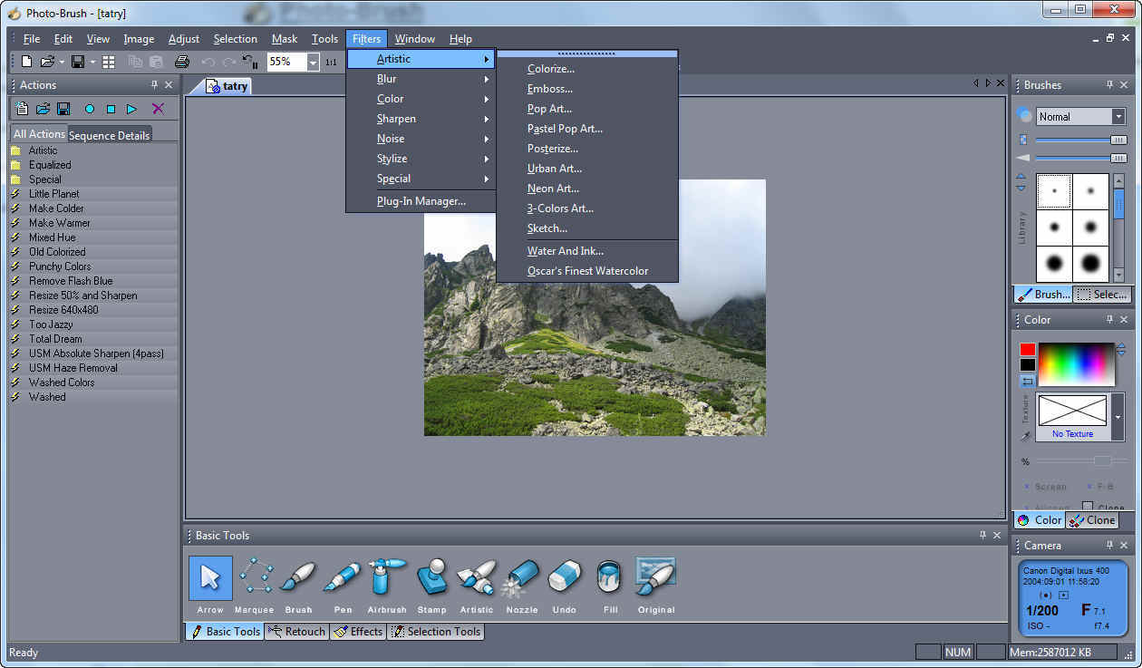 Photo-Brush - Screenshot #3