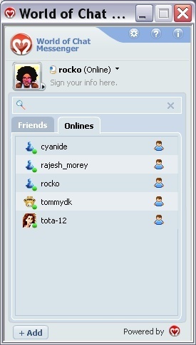 World of Chat messenger - Screenshot #4
