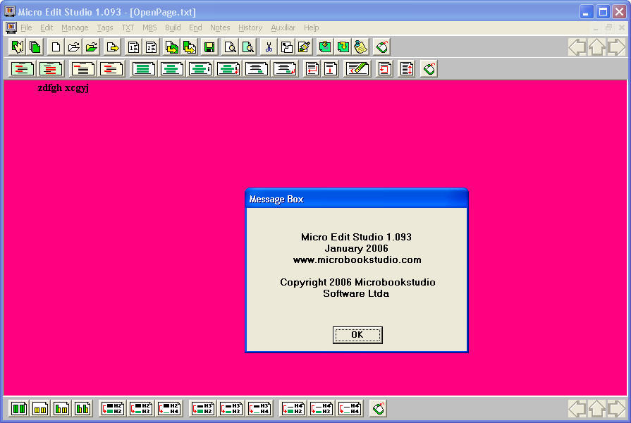 MicroEdit latest version - Get best Windows software