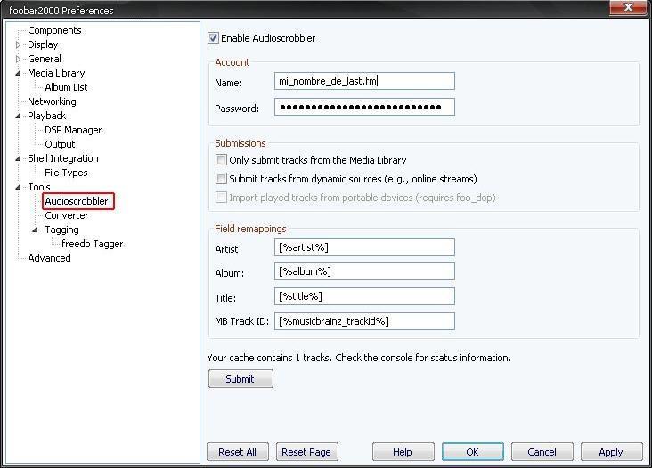 Audioscrobbler for foobar2000 latest version - Get best Windows software