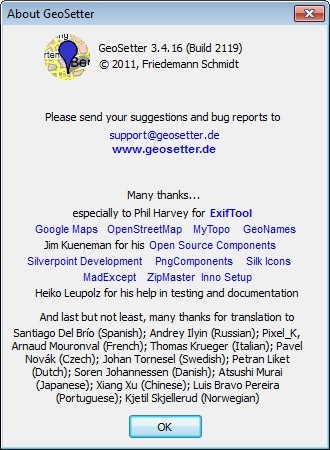 GeoSetter - Screenshot #2