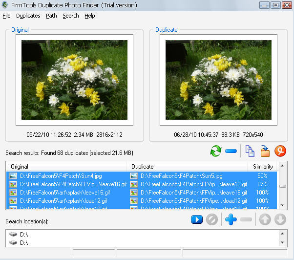 Duplicate Photo Finder - Screenshot #1