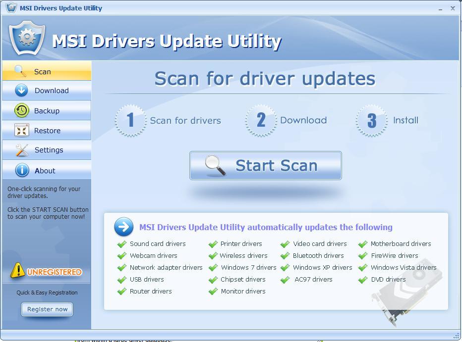 MSI Drivers Update Utility - Screenshot #9