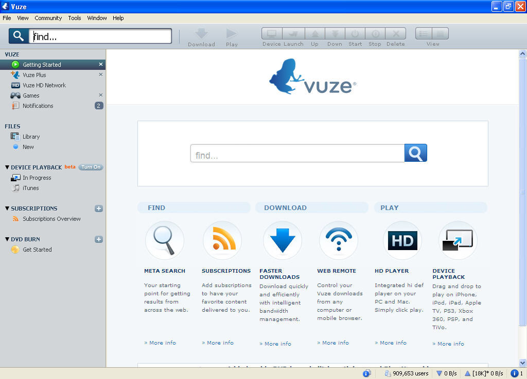 Vuze - Screenshot #11