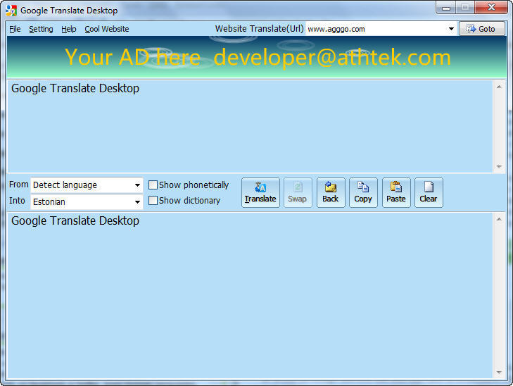 Google Translate Desktop download for free SoftDeluxe